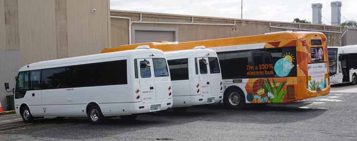 Ventura Fuso Rosa 1606 1608 & BYD D9RA Volgren Optimus 1574